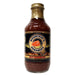 Bottle of Mountain O Habanero hot barbecue sauce on a white background