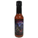 Bottle of Scorpion Death Sauce hot sauce on a white background