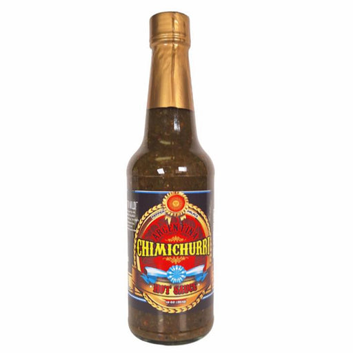 Argentina Chimichurri Hot Sauce in 10 oz bottle
