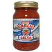Jar of Sweet Garlic Mild Salsa with a colorful label on a white background