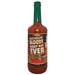 Bottle of Pepper Palace Bloody Mary Mix on a white background