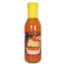 Bottle of Pepper Palace Spicy Honey Mustard on a white background