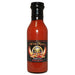 Bottle of Wing Master hot sauce on a white background