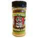 Jar of 'What A Jerk!' seasoning and rub with colorful label on a white background