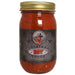 Jar of Original Hot Salsa with a gold lid on a white background