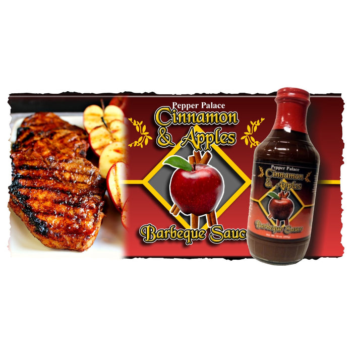 Cinnamon and Apple Fruit BBQ on Apples and Pork