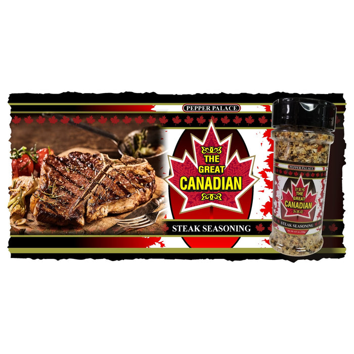The Great Canadian Steak Seasoning on Steak