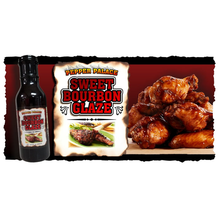 Sweet Bourbon Glaze with Chicken Wings